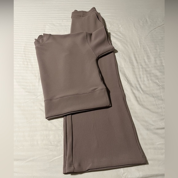 ZENANA, Size M, Ribbed Matching Set. - Picture 2 of 9